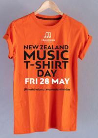 Celebrate And Support Nz Music T Shirt Day Tomorrow