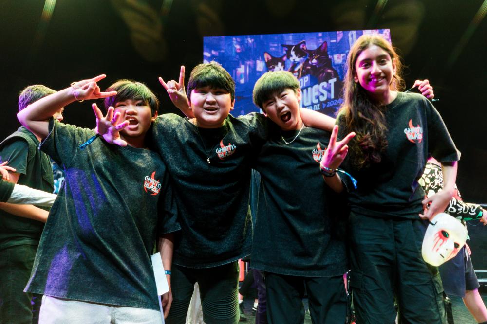 Chaotic Blaze From Whangaparāoa College Are Crowned The Winners Of The 2024 Rockshop Bandquest National Finals