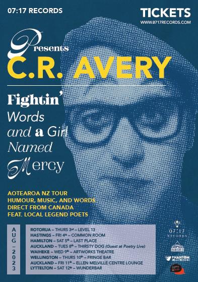 C.r. Avery Nz Tour August 2023