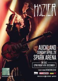 Crs, Live Nation & More Fm Present Hozier &ndash; One New Zealand Headline Show Only