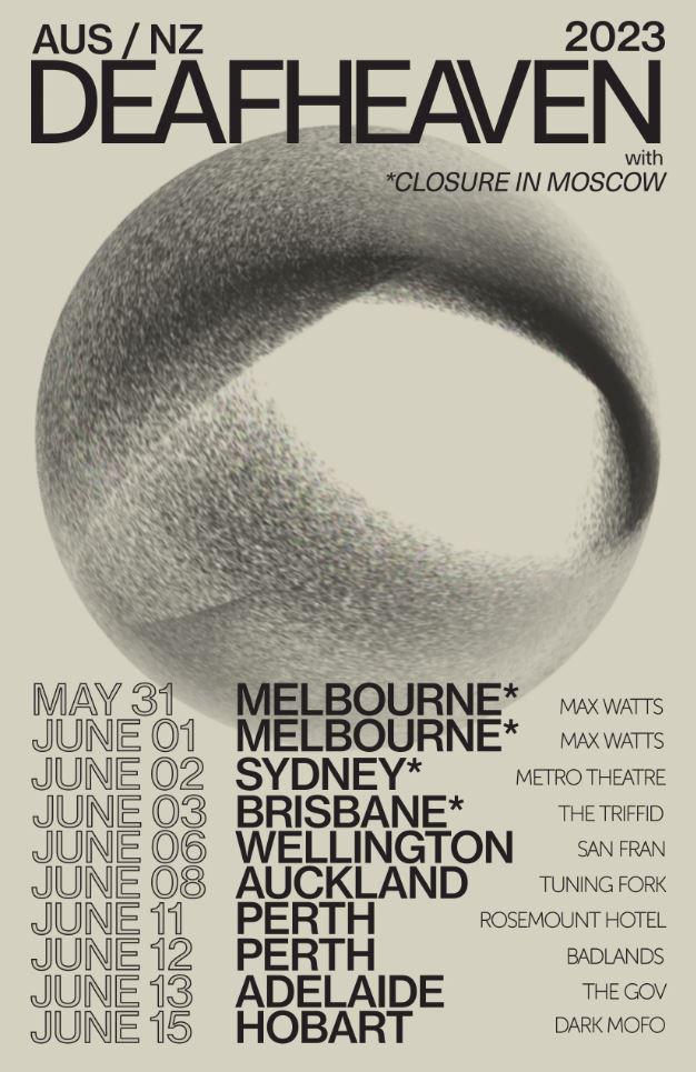 Deafheaven Announce 'infinite Granite' Nz Tour June 2023