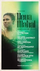Deva Mahal Announces Georgia Lines As Support For New Zealand Wide 'kinship' Tour