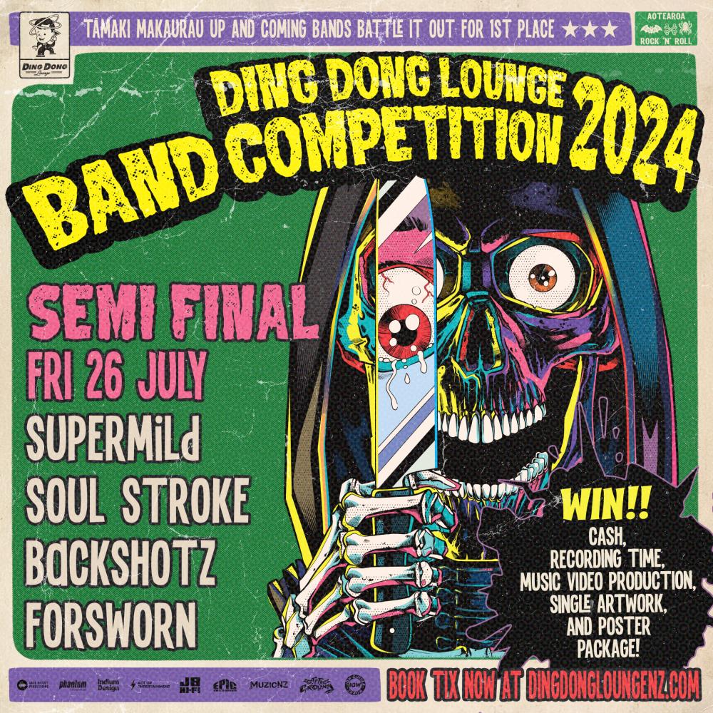 Ding Dong Lounge Band Competition Semi Finalists Set To Rock Auckland This Weekend
