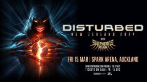 Disturbed Returning To New Zealand For One Show Only In March 2024 Supported By Shepherds Reign