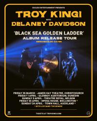 Eccles Entertainment Announces New Rescheduled Dates For Troy Kingi's 'black Sea, Golden Ladder' Tour
