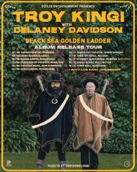 Eccles Entertainment Announces Rescheduled Dates For Troy Kingi's 'black Sea, Golden Ladder' Tour