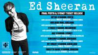 Ed Sheeran Confirms Line Up Of Talented Opening Acts On Record Breaking Tour