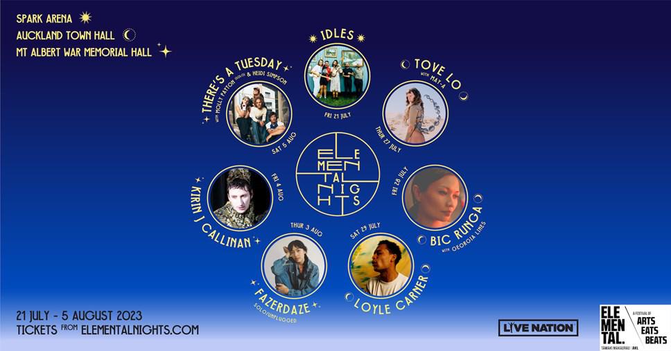 Elemental Nights 2023 Second & Final Line Up Announcement
