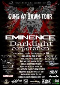 Eminence Guns At Dawn Tour 2011