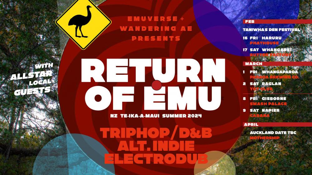 Emu Te Ika A Maui Summer Tour '24