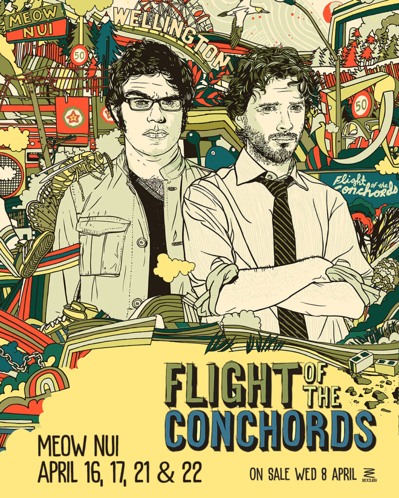 Flightoftheconchordsposter
