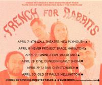 French For Rabbits Continue Tour With Luke Buda