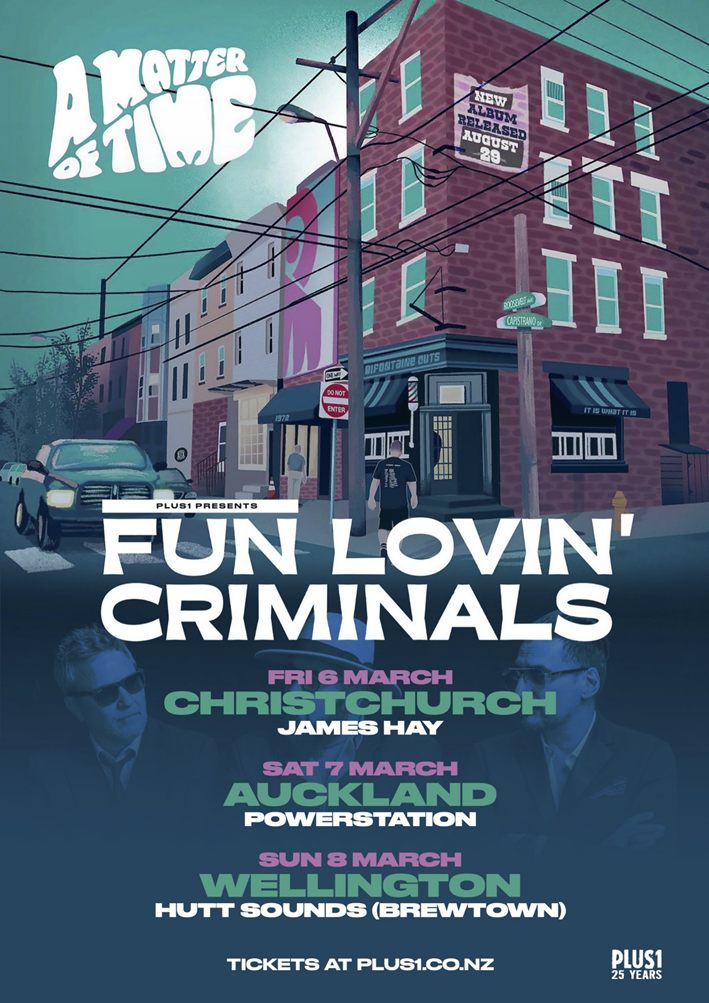 Fun Lovin' Criminals Announce New Zealand Tour – Muzic.NZ