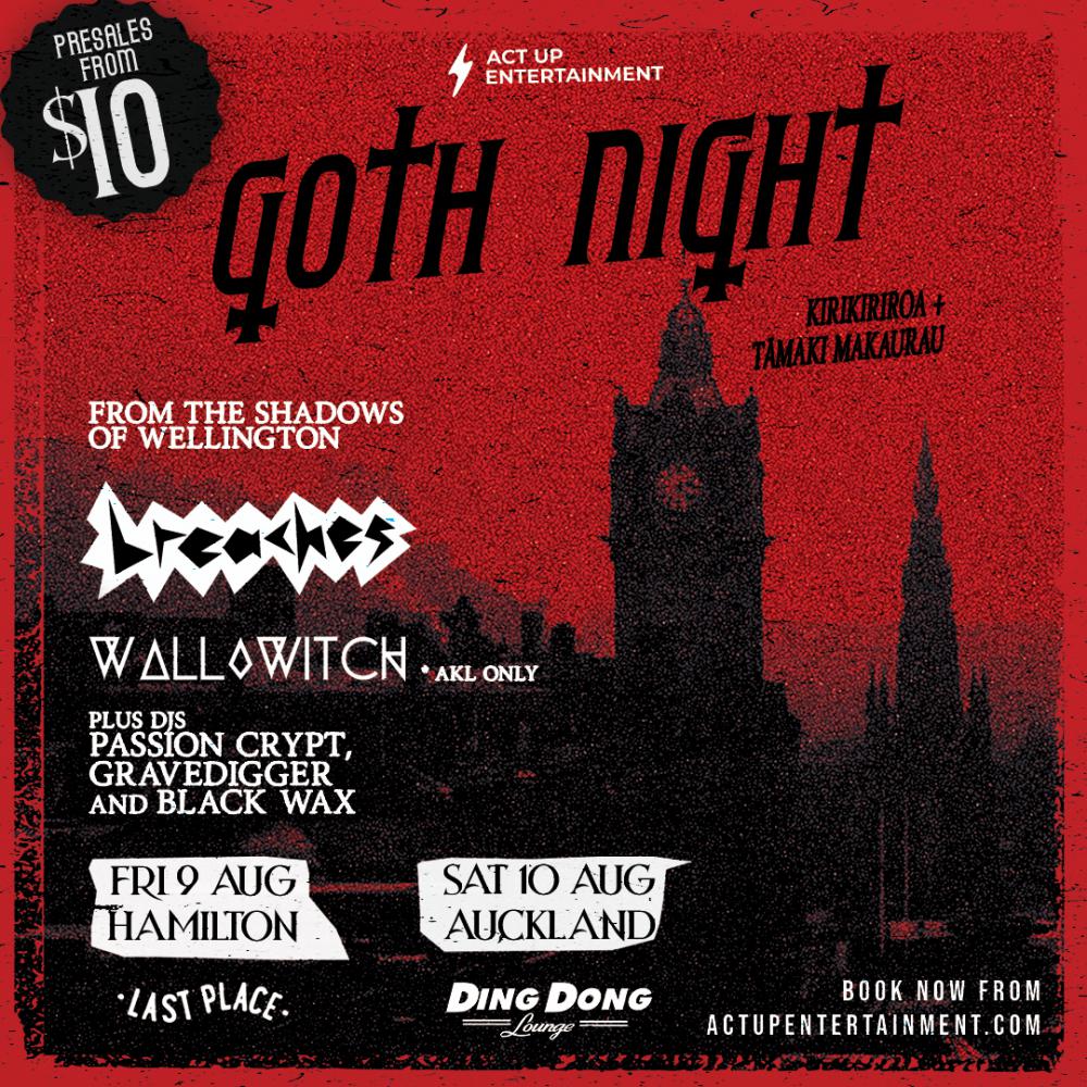 Goth Night Expands From Auckland To Hamilton