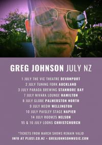 Greg Johnson Returns To Nz For Full Band Winter Tour