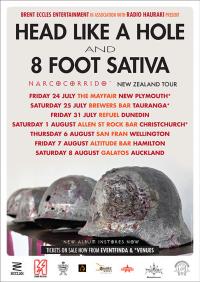 Head Like A Hole And 8 Foot Sativa Announce Nz Narcocorrido Tour