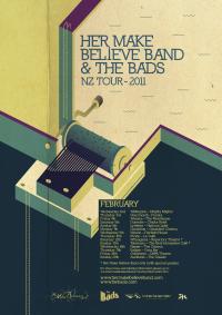 Her Make Believe Band & The Bads Announce 13 Date Joint Tour Of New Zealand