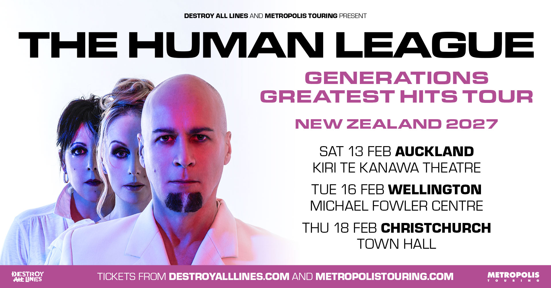 The Human League Announce NZ Tour – Muzic.NZ