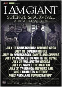 I Am Giant Science & Survival Album And Tour