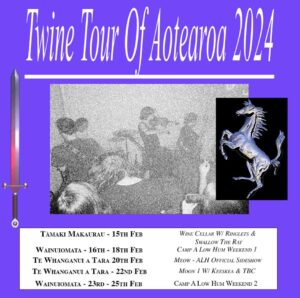 Introducing Kaurna Land/adelaide Noise Rock Group Twine; Debut Tour Of Aotearoa February 2024
