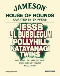 Jameson And Sniffers Announce The New Zealand Inaugural Debut Of Renowned Live Music Series, Jameson House Of Rounds