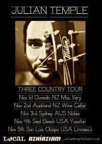 Julian Temple Three Country Tour