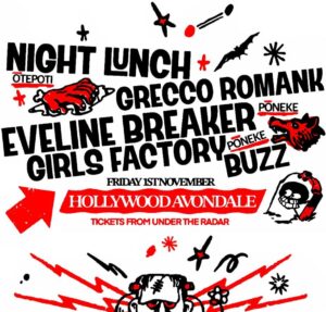 Junk Mail Presents 'hollyween' Friday 1 November