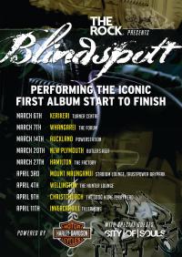 Kiwi Rockers Blindspott Proudly Announce Blindspott, The Tour!
