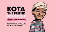 Kota The Friend Will Bring His 'foto' Tour To New Zealand In February 2020