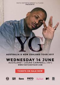La Rapper Yg Hits Auckland In June For A One Off Show