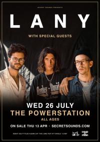 Lany Announce One New Zealand Show