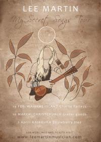 Lee Martin Announces 'secret Songs' Tour
