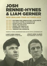 Liam Gerner & Josh Rennie Hynes New Zealand Tour Oct 2016