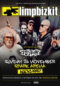 Limp Bizkit Announce Nz Headline Show