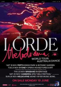 Lorde Announces Six Date Nz Tour This November