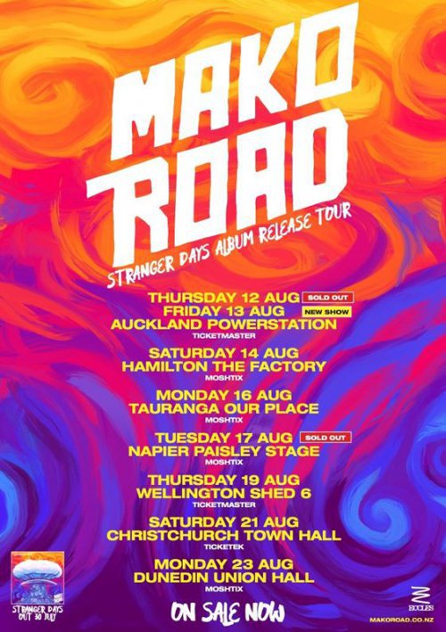 Mako Road Release Epic Debut Album Stranger Days New Single Video