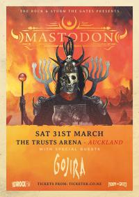 Mastodon And Gojira To Play Auckland This March