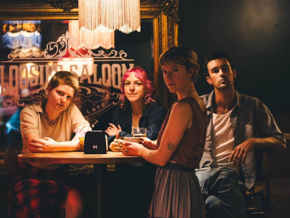 Mystery Waitress Announce New Album 'bright Black Night'