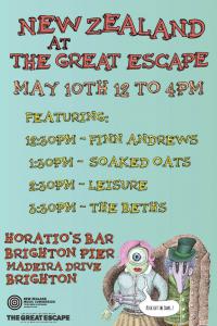 New Zealand Music @ The Great Escape 2019
