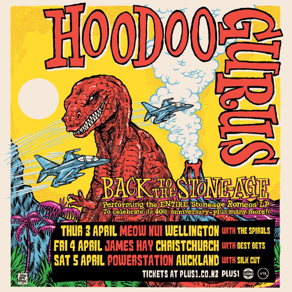New Zealand Supports Announced For Hoodoo Gurus Back To The Stoneage April Tour