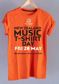 Nz Music T Shirt Day Back In 2021 To Support Musichelps