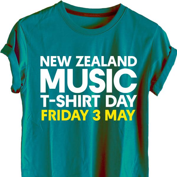 Nz Music T Shirt Day Returns Friday 3rd May