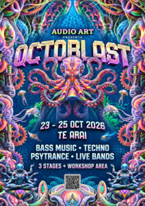 OCTOBLAST 2026 AUDIO ART PRESENTS A3 Print V2