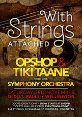 Opshop & Tiki Taane Collaborate With Orchestra For One Off Show In Wellington