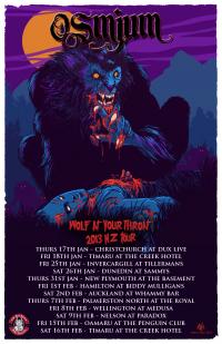 Osmium 'wolf At Your Throat' 2013 Nz Tour