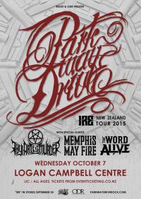 Parkway Drive Announce 'ire' New Zealand Tour