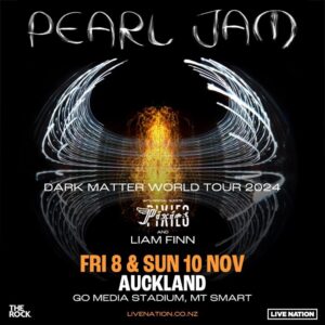 Pearl Jam Adds Liam Finn To Line Up For New Zealand Leg Of Dark Matter World Tour