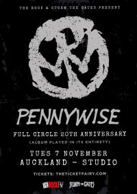 Pennywise To Play Full Circle 20th Anniversary Show In Auckland This November