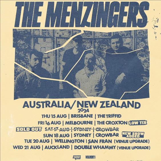 Philadelphia Punk Legends The Menzingers Are Heading To New Zealand