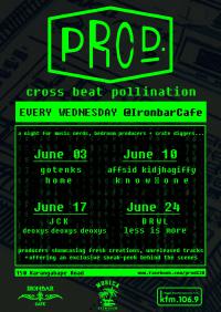 Prod. #crossbeatpollination A Weekly Showcase For Music Producers @ Ironbarcafe